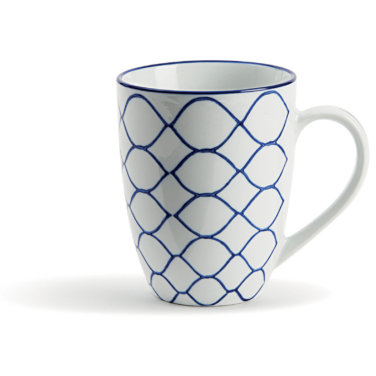 Mug in porcellana 4 pz 250 ml - Indaco