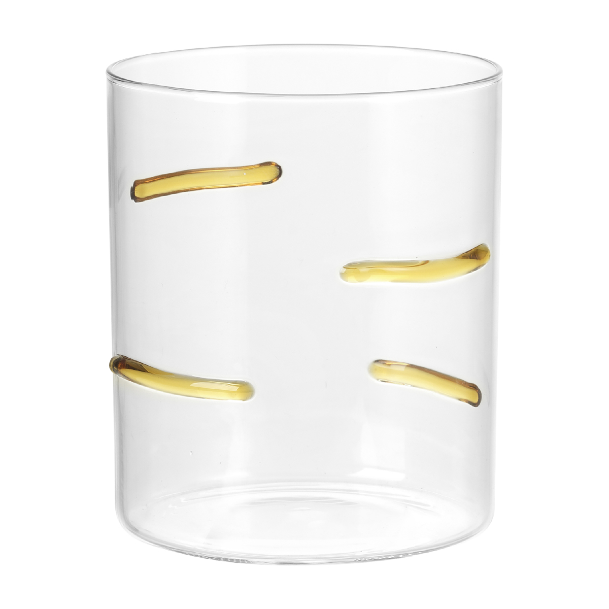Set 4 tumbler Ø 8 x h 9,5 cm - Lignes