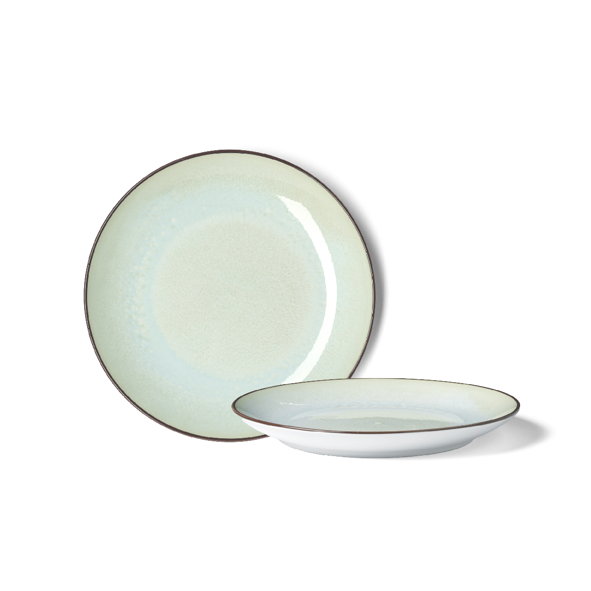 Servizio tavola 18 pz (6 piatti piani, 6 fondi, 6 frutta) Ø 27 cm, Ø 20 cm, Ø 19 cm - Rainbow