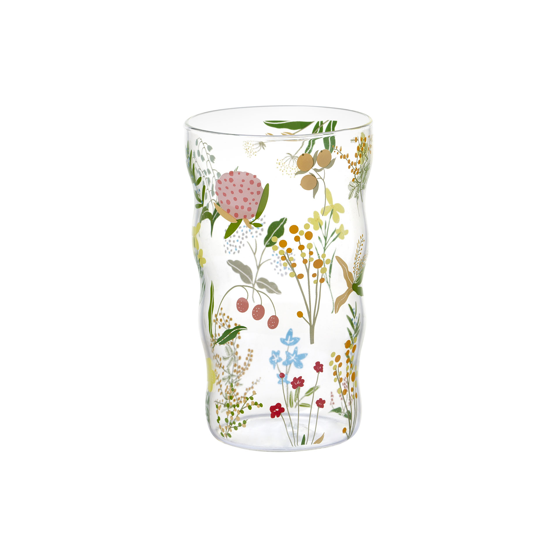 Set 4 bicchieri bibita 8 x 8 x h 13,5 cm – 350 ml - Bucolic