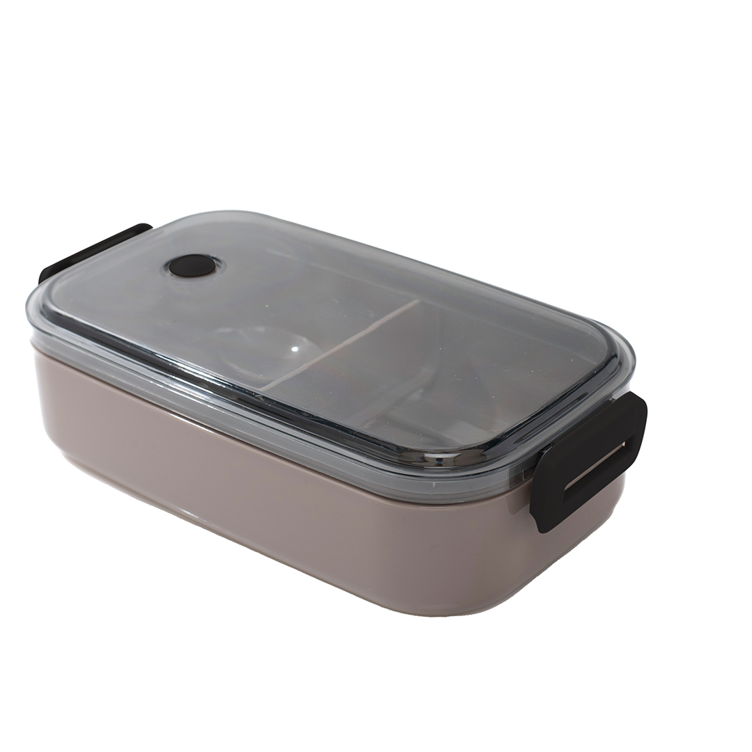 Lunch box con posate, in ABS 21,5 x 11,5 x h 6 cm - Subway