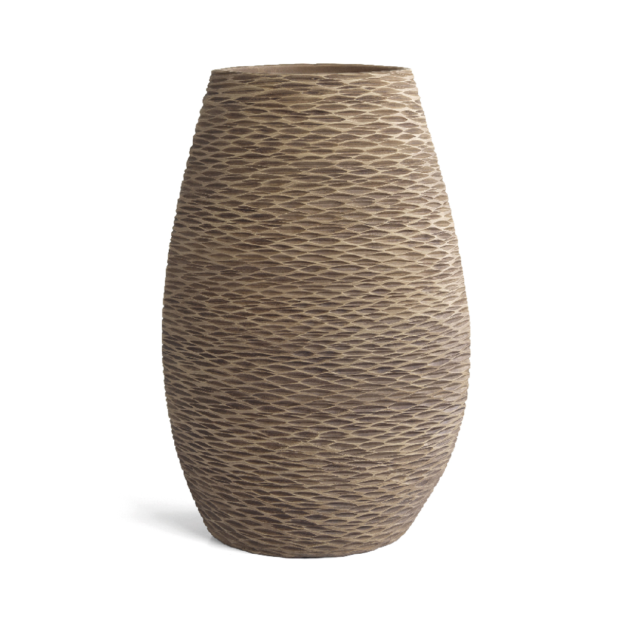 Vaso Con Finitura A Rilievo - Afrique