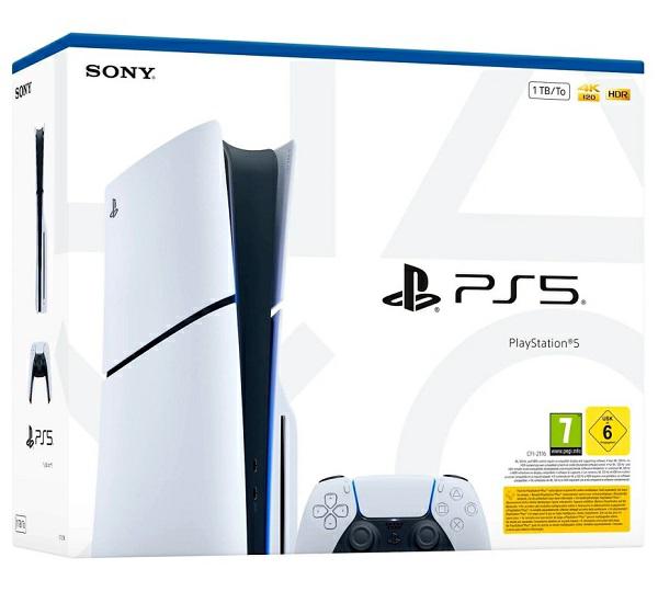 SONY PS5 CONSOLE 1TB BIANCA LETTORE OTTICO E CHASSIS IT