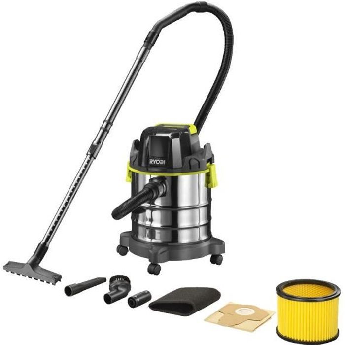 RYOBI 18V ONE + Vuoto secco e umido R18WDV-0