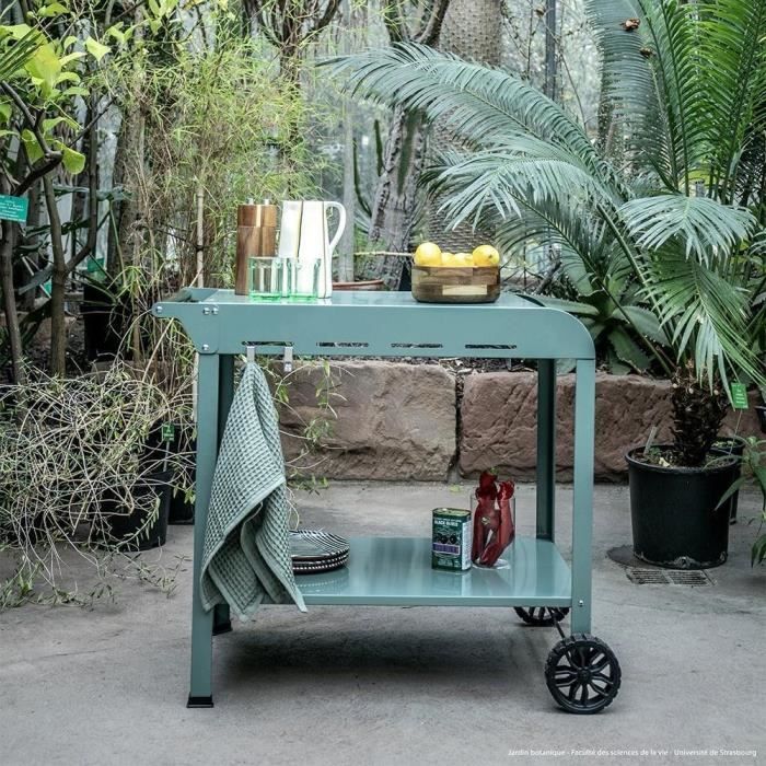 Carrello Plancha - LIVOO - GS168V - Verde / Nero