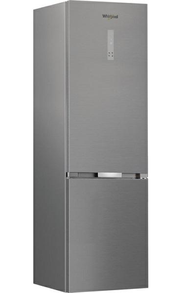 Frigorifero combinato Whirlpool no frost 355 LTB 66CM INOX WHK 26404 XP7E
