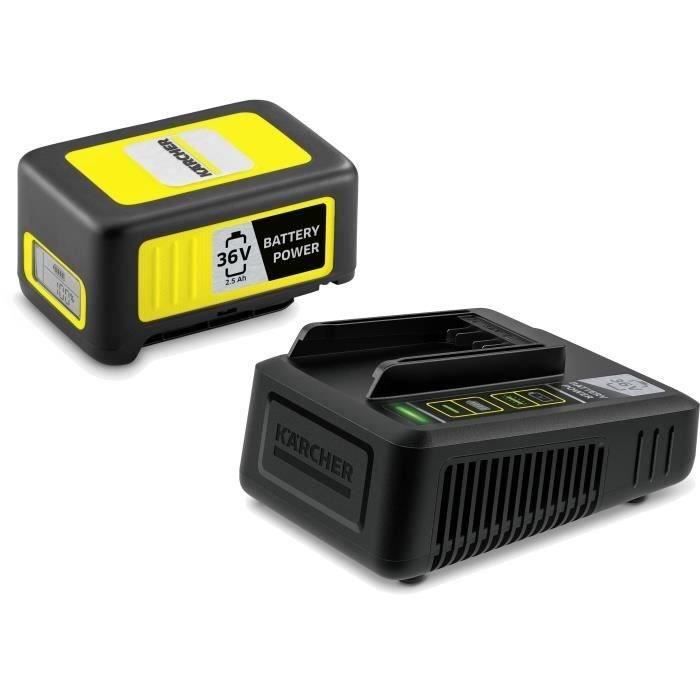 Batteria KARCHER POWER 36V / 2,5 Ah con schermo LCD e caricabatterie rapido