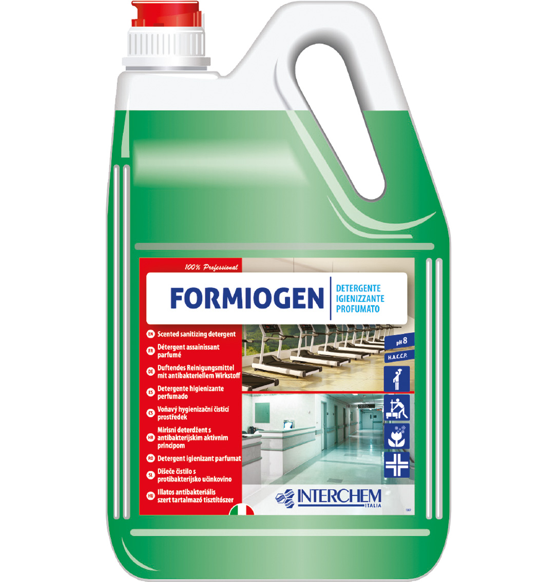FORMIOGEN Detergente igienizzante profumato lt 5