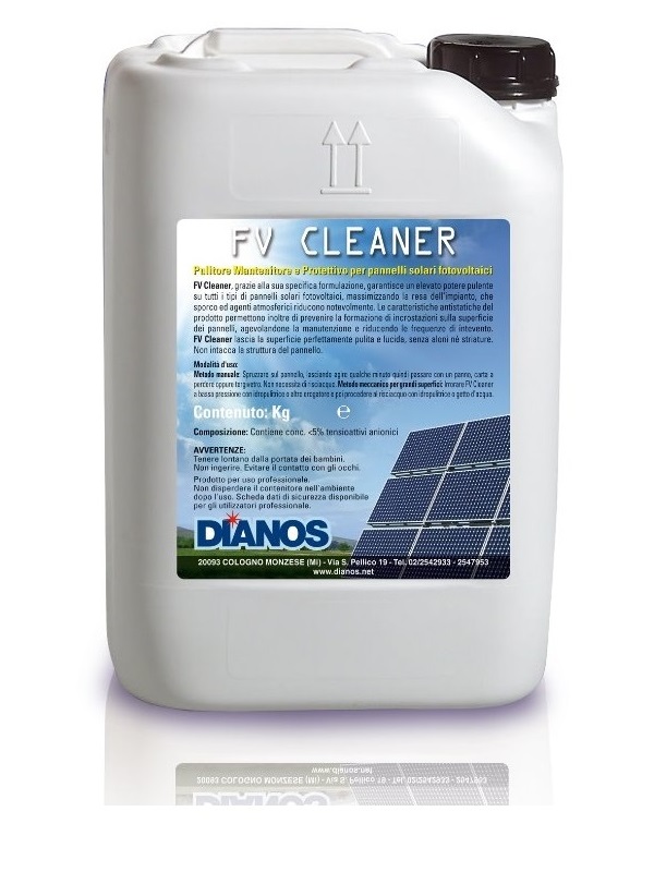 Detergente per la pulizia di pannelli fotovoltaici FV Cleaner 5Kg