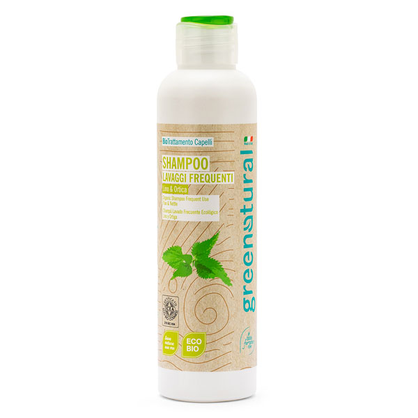 Shampoo lavaggi frequesti eco-bio al Lino e Ortica 250 ml.