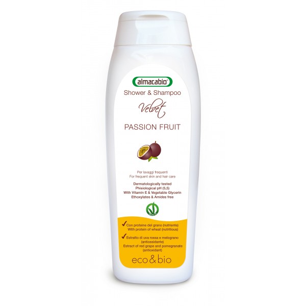 Shower & Shampoo Passion Fruit da 250 ml.
