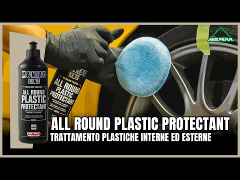 Video Trattamento plastiche auto All round Plastic Protectant  500 ml - Maniac Line