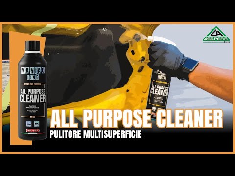 Video Spray multisuperficie per auto All Purpose Cleaner 500 ml - Maniac Line