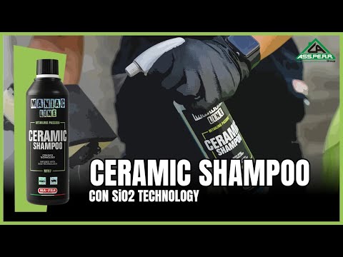Video Shampoo per auto Ceramic 3 in 1 da 500 ml - Maniac Line