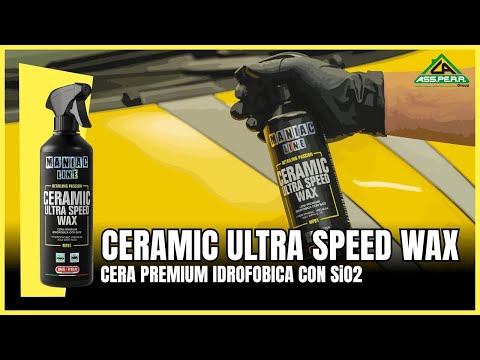 Video Cera auto spray Ceramix Ultra Speed Wax 500 ml - Maniac Line