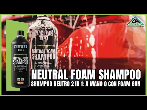 Video Shampoo per auto a pH neutro 2 in 1 da 1 l - Maniac Line