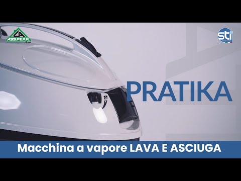 Video Macchina pulizia a vapore lavapavimenti Pratika