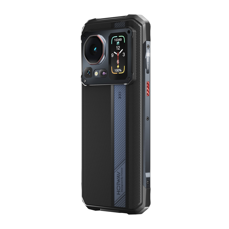 Smarton HOTWAV Cyber 16 Pro (Nero) - Smartphone 16GB RAM, 256GB ROM, Fotocamera 108MP, Batteria 8000mAh, Display 6.7" FHD+