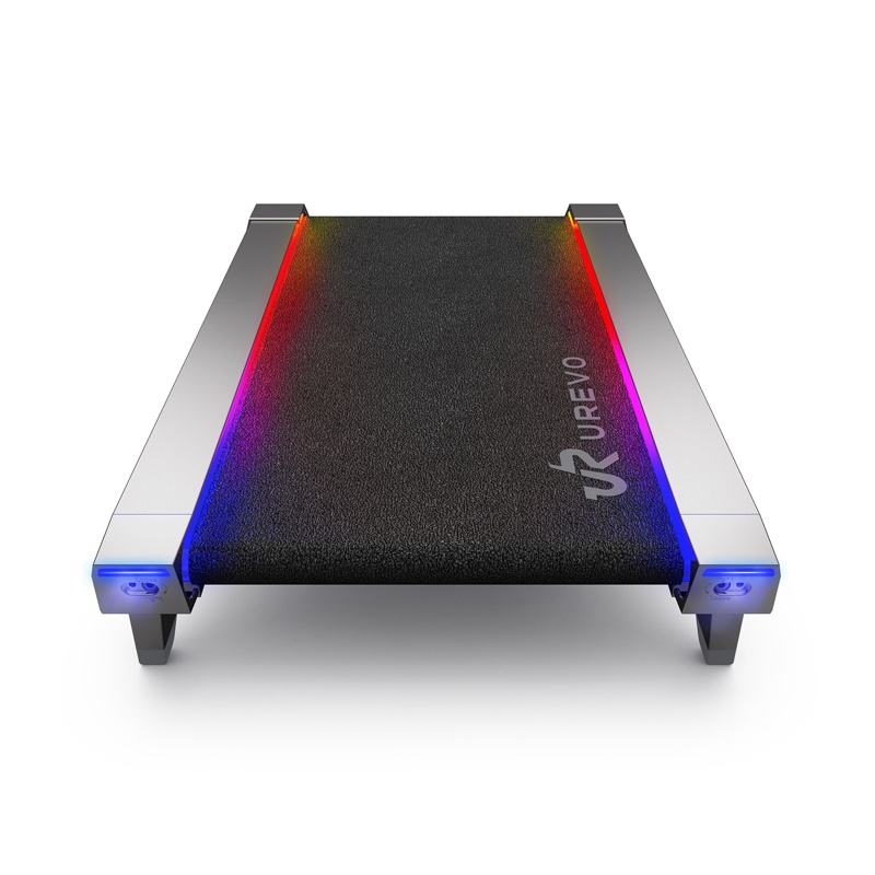 Tapis Roulant Elettrico UREVO Cyberpad per Ufficio (Argento) - Ideale per Home Fitness