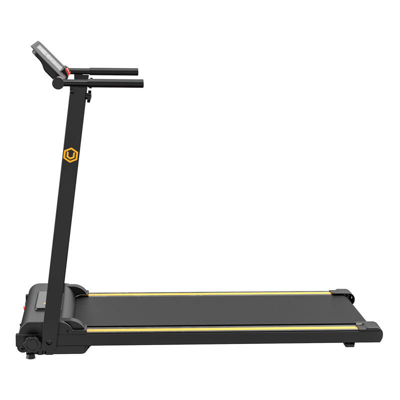 Trattorino Elettrico Pieghevole UREVO Foldi Mini (Nero e Arancione) - Ideale per Home Fitness
