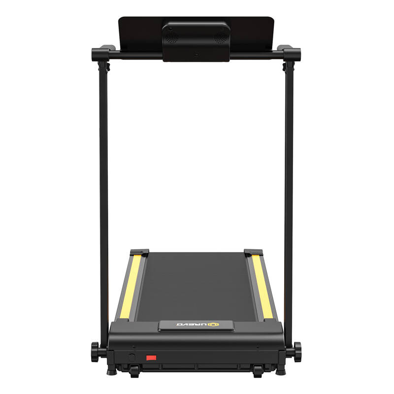 Trattorino Elettrico Pieghevole UREVO Foldi Mini (Nero e Arancione) - Ideale per Home Fitness