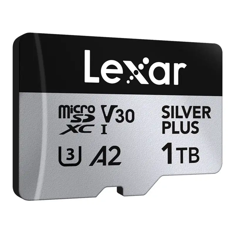 Scheda di memoria Lexar High-Performance Silver Plus microSDXC 1TB + adattatore