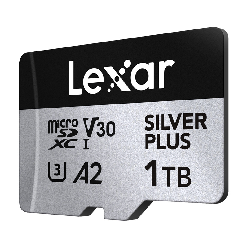 Scheda di memoria Lexar High-Performance Silver Plus microSDXC 1TB + adattatore