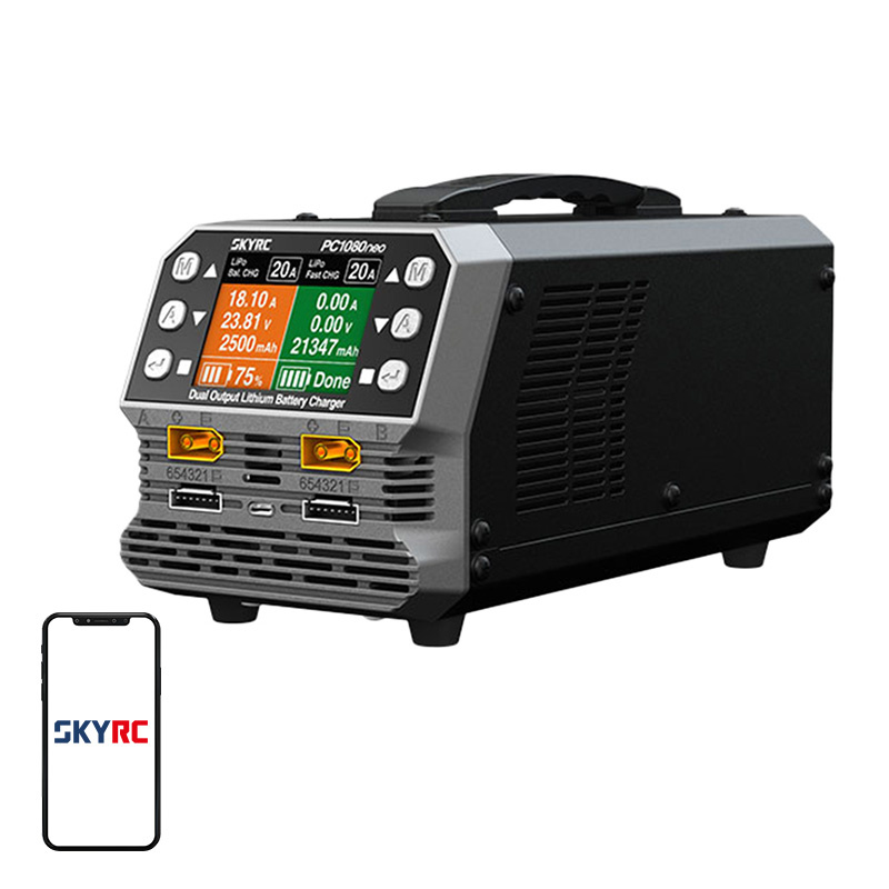 Caricabatterie LiPo Dual Channel SkyRC PC1080neo - Ottimizzato per e-commerce