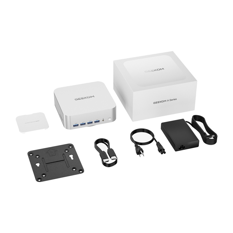 GEEKOM Mini PC A7MAX - AMD Ryzen 9 7940HS, 16GB RAM, 1TB SSD, Windows 11 Pro - Potente PC Desktop Compatto per Ufficio e Gaming