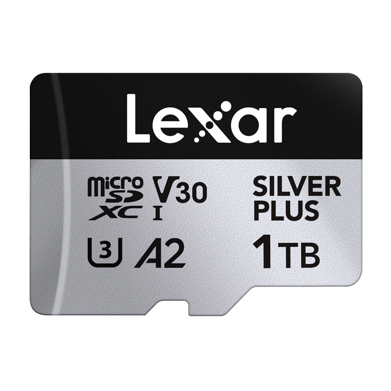 Scheda di memoria Lexar High-Performance Silver Plus microSDXC 1TB + adattatore