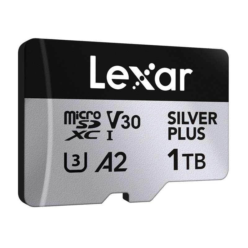 Scheda di memoria Lexar High-Performance Silver Plus microSDXC 1TB + adattatore
