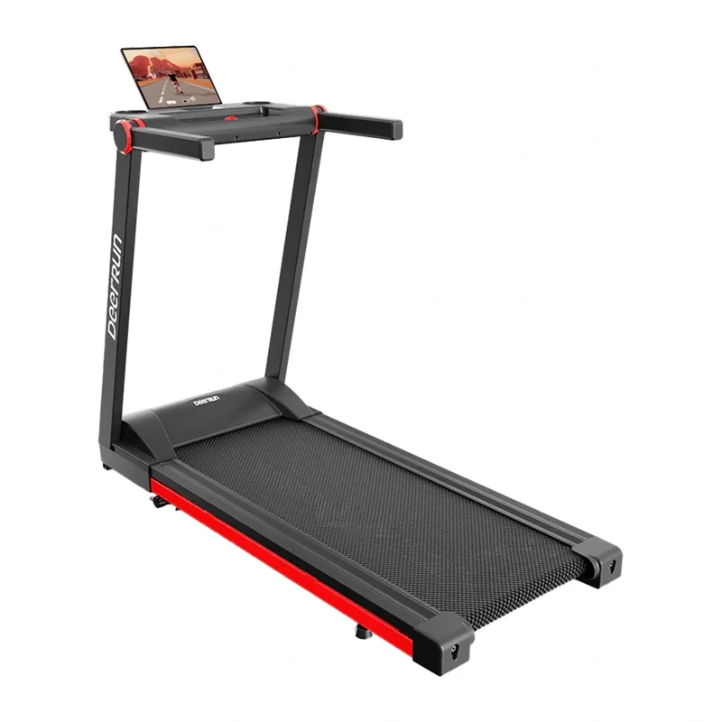 Tapis roulant elettrico pieghevole DeerRun A1 Pro (nero e rosso)