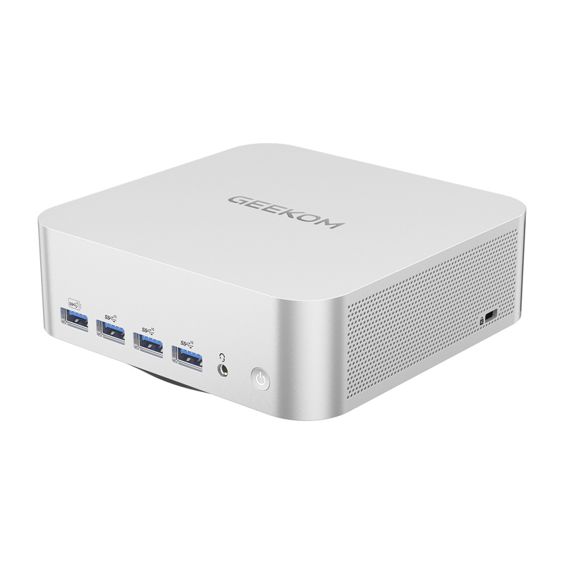 GEEKOM Mini PC A7MAX - AMD Ryzen 9 7940HS, 16GB RAM, 1TB SSD, Windows 11 Pro - Potente PC Desktop Compatto per Ufficio e Gaming
