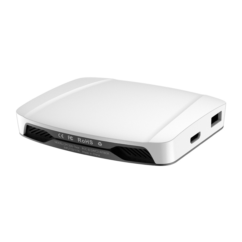 Adattatore Wireless Carlinkit CPC200-Tbox UHD per CarPlay/Android (con porta USB-A) - Ottimizzato per E-commerce