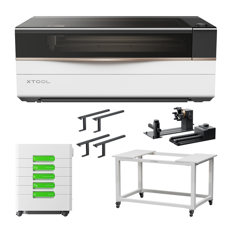 xTool P3 80W Macchina per incisione laser - Kit completo