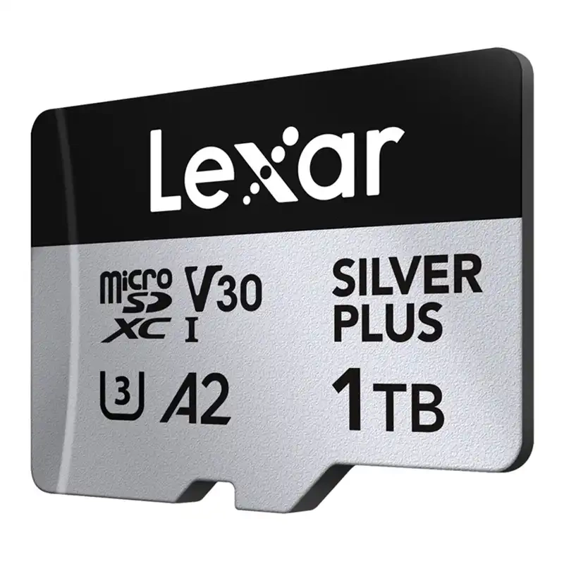 Scheda di memoria Lexar High-Performance Silver Plus microSDXC 1TB + adattatore