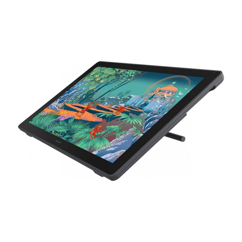 Huion Kamvas Pro 22 (2019) - Tavoletta Grafica 21,5 pollici, Display Pen Tablet 8192 Livelli di Pressione, Batteria-Free Pen, 16 Gesti Personalizzabili, Compatibile con Windows/Mac