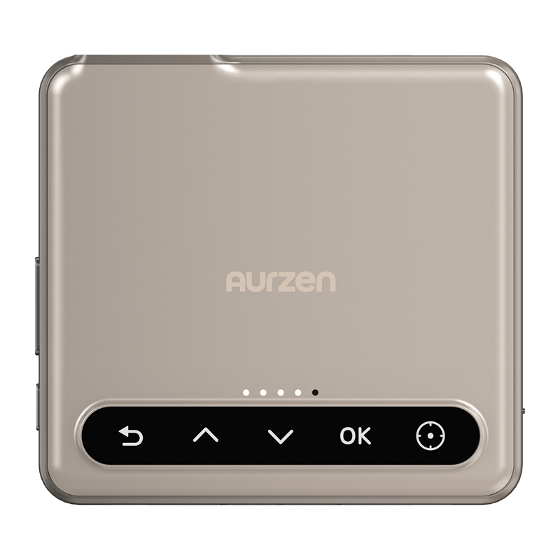 AURZEN Proiettore Zip (Oro) - Alta Definizione Portatile