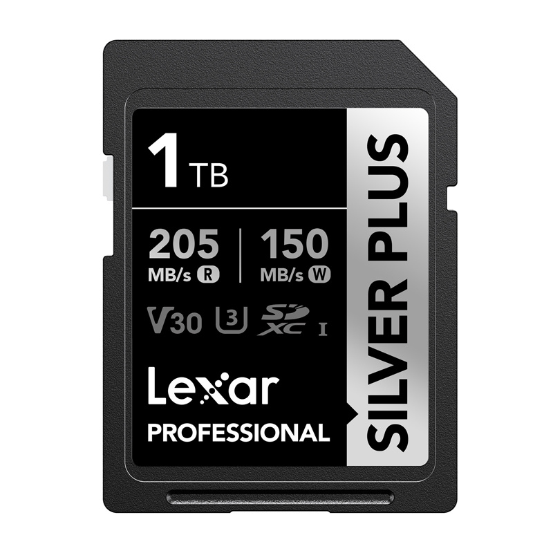 Scheda di memoria Lexar Professional SILVER PLUS SDXC da 1TB