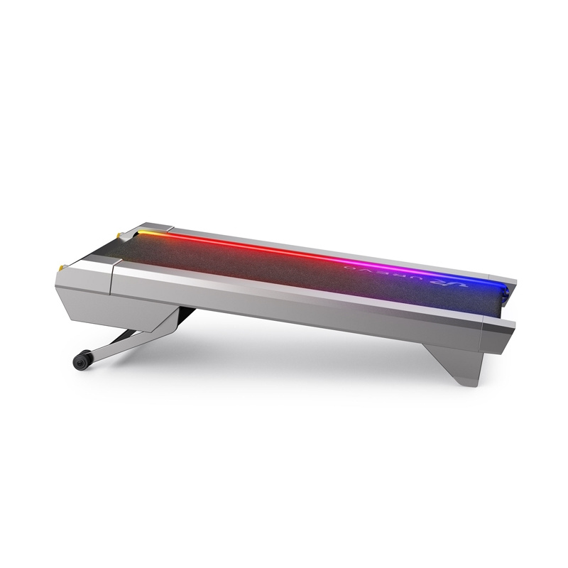 Tapis Roulant Elettrico UREVO Cyberpad per Ufficio (Argento) - Ideale per Home Fitness