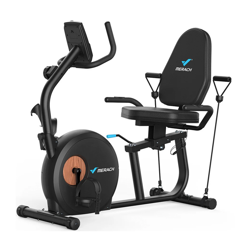 Cyclette reclinata MERACH MR-S23B1-EU (Nero) - La tua scelta ideale per l'allenamento domestico