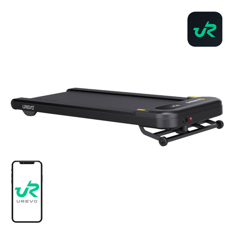 Tapis Roulant Elettrico UREVO Spacewalk 3S (Nero) - Ideale per Home Fitness