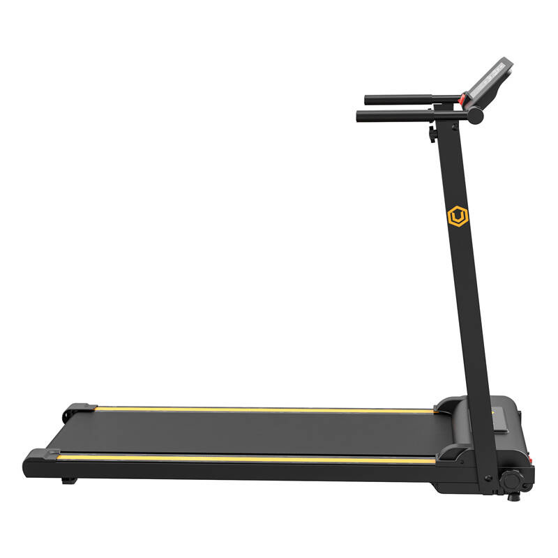 Trattorino Elettrico Pieghevole UREVO Foldi Mini (Nero e Arancione) - Ideale per Home Fitness