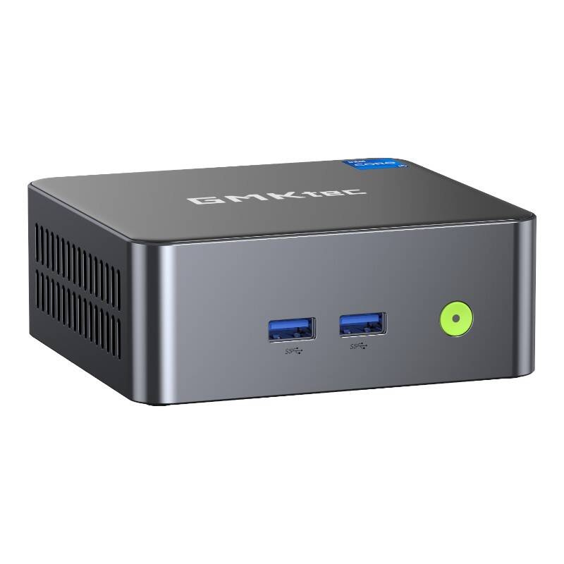 MINI PC GMKtec M3 Intel i5-12450H 32GB RAM + 1TB SSD Nero