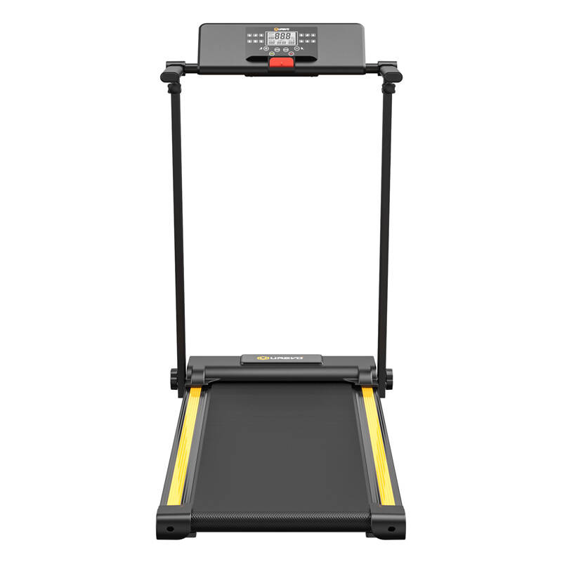 Trattorino Elettrico Pieghevole UREVO Foldi Mini (Nero e Arancione) - Ideale per Home Fitness
