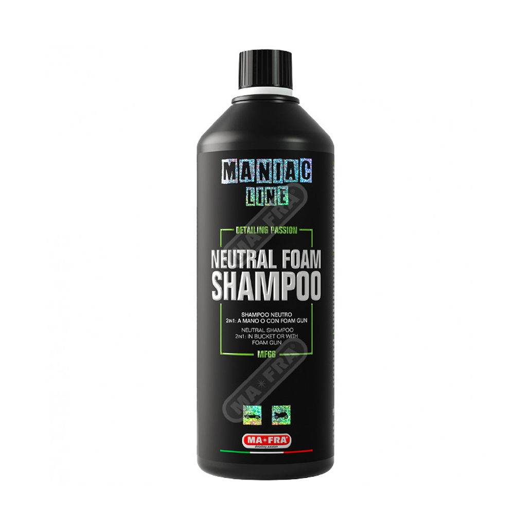 Shampoo per auto a pH neutro 2 in 1 da 1 l - Maniac Line