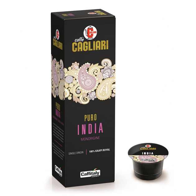 Confezione 10 capsule caffè Monorigine India - Caffitaly