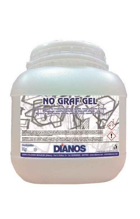 Detregente NO Graf gel per rimuovere graffiti 900gr