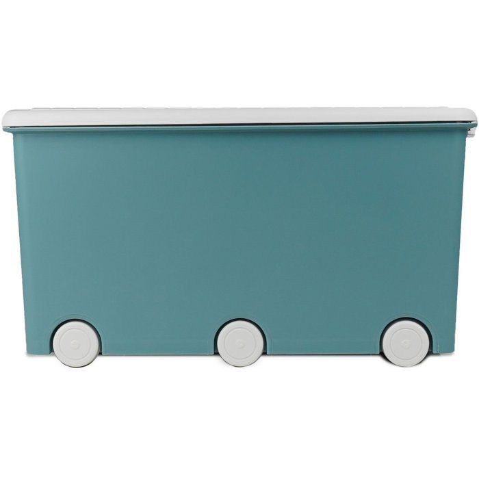 Cassapanca portaoggetti - THERMOBABY - PLAYBOX - Maxi - Verde azzurro