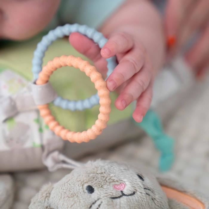 Tappetino da gioco per bambini INGENUITY Sylvi per il tempo a pancia in gi� con giocattoli multisensoriali